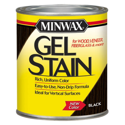 Hardware store usa |  QT BLK WD Gel Stain | 660920000 | MINWAX COMPANY, THE