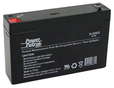 Hardware store usa |  6V 7A Lead Acid Battery | SLA0925 | INTERSTATE ALL BATTERY CTR