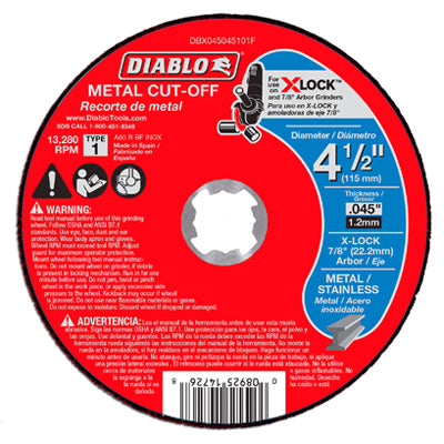Hardware store usa |  4.5x.045 MTL Cut Blade | DBX045045101F | FREUD