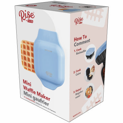 Hardware store usa |  BLU Mini Waffle Maker | RMW001GBSK06 | STOREBOUND LLC