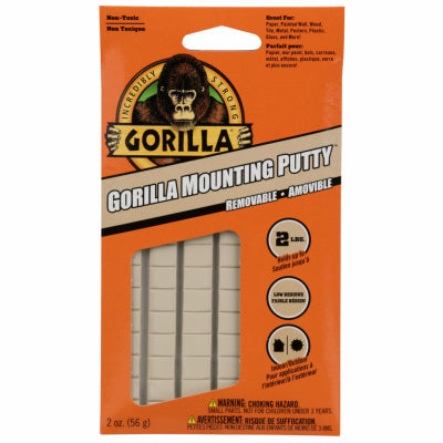 Hardware store usa |  2OZ Gorilla Mount Putty | 102745 | GORILLA GLUE COMPANY