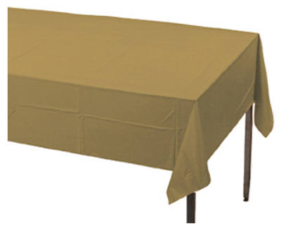 Hardware store usa |  54x108 GLD Table Cover | 1352 | CREATIVE CONVERTING