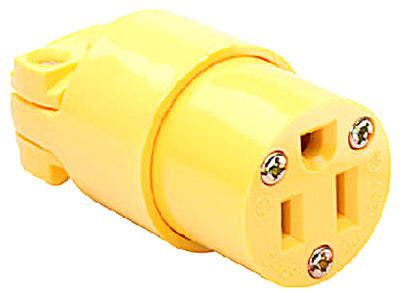 Hardware store usa |  15A YEL HD Connector | 4887YCC10 | PASS & SEYMOUR
