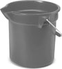 Hardware Store USA | 14QT GRY RND Bucket