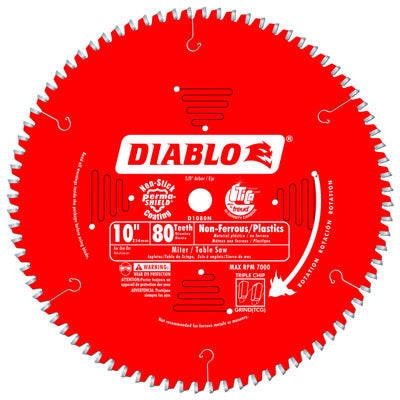 Hardware Store USA | 10x80T NF Plas Blade