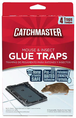 Hardware store usa |  4PK Mouse Glue Trap | 104-12F | AP & G CO INC