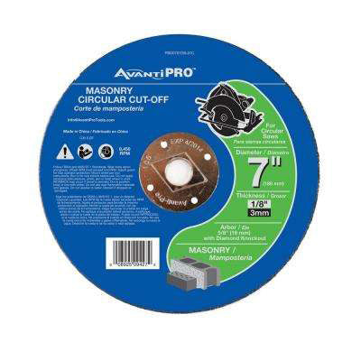 Hardware Store USA | 7x1/8x5/8 MAS Cut Disc