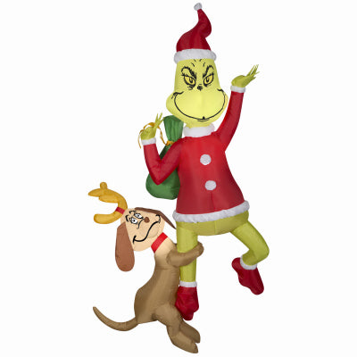 Hardware store usa |  6' Grinch Inflatable | 117936 | GEMMY INDUSTRIES