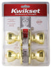 Hardware Store USA | 2PK PB Entry Lockset