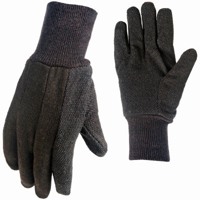 Hardware store usa |  MED Dot BRN Jers Gloves | 9116-26 | BIG TIME PRODUCTS LLC