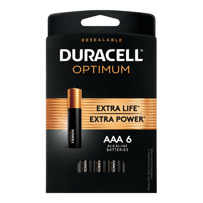 Hardware store usa |  DURA OPT6PK AAA Battery | 32641 | DURACELL DISTRIBUTING NC