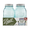 Hardware store usa |  4PK QT Aqua Mason Jar | 1440069055 | NEWELL BRANDS DISTRIBUTION LLC