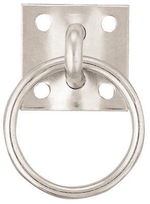 Hardware store usa |  1-3/4x1-7/8 Ring Plate | BC00052-ZP | WEAVER LEATHER LLC