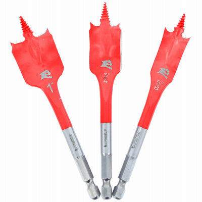 Hardware Store USA | 3PC 4'' Spade Bit Set