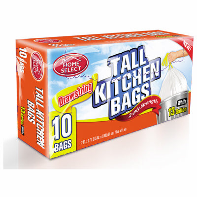 Hardware store usa |  13GAL Draw Trash Bag | 10083-24 | DELTA BRANDS, INC.