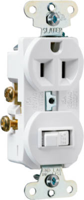 Hardware store usa |  15A WHT Switch/Outlet | 691WCC6 | PASS & SEYMOUR