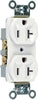 Hardware store usa |  20A WHT HD DPLX Outlet | CR20WCC12 | PASS & SEYMOUR