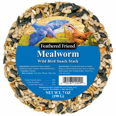 Hardware store usa |  7OZ Mealworm Snack | 14385 | GLOBAL HARVEST FOODS LLC