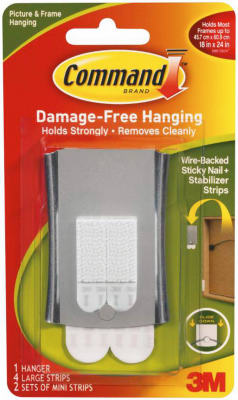 Hardware store usa |  Sticky Nail Wire Hanger | 17048-ES | 3M COMPANY