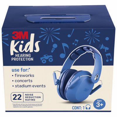 3M BLU Prot Kid Earmuff