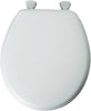 Hardware Store USA | WHT RND WD Toilet Seat