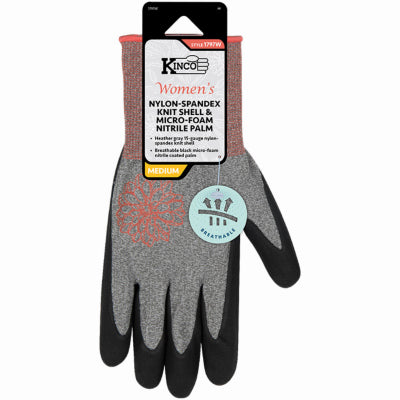 Hardware store usa |  MED WMN Nyl Glove | 1797W-M | KINCO INTERNATIONAL