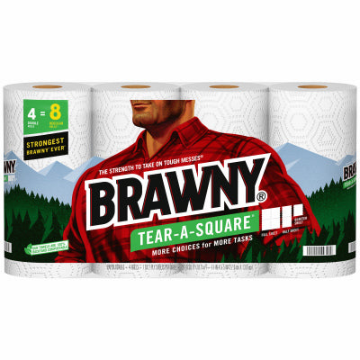 Hardware store usa |  4PK Brawny Paper Towel | 44356 | GEORGIA PACIFIC CORPORATION