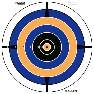 Hardware store usa |  12PK Bullseye Target | 15334 | ALLEN COMPANY