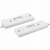 Hardware Store USA | 2PK WHT Plas Tilt Latch