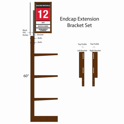 Hardware store usa |  End Cap Extension Kit | TRV-0030 | YUNKER INDUSTRIES, INC.