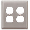 Hardware store usa |  2D BN Century Wallplate | 163DDBN | AMERTAC-WESTEK