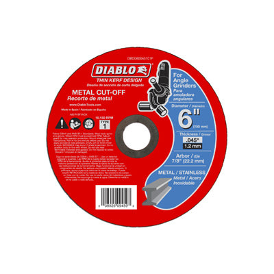 Hardware Store USA | 6x.045x7/8 MTL Cut Disc