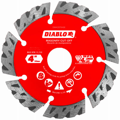 Hardware Store USA | 4'' Dia Seg Turbo Blade