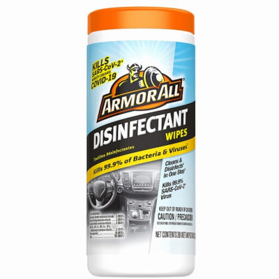 Hardware store usa |  30CT Disinfectant Wipes | 19472 | ARMORED AUTO GROUP SALES INC