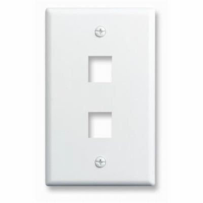 Hardware store usa |  WHT 1G 2Port Wall Plate | F3402WHV1 | PASS & SEYMOUR