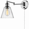 Hardware store usa |  1L 2in1CHR Wall Sconce | 65704 | GLOBE ELECTRIC