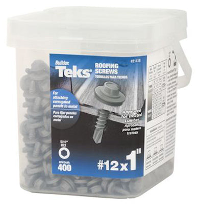 Hardware store usa |  300PK12x1 ZN Roof Screw | 21418 | ITW BRANDS