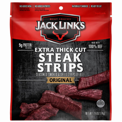 Hardware store usa |  2.6OZ Orig Steak Strips | 10000032509 | JACK LINKS