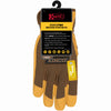 Hardware store usa |  LG Men BRN Poly Glove | 2014-L | KINCO INTERNATIONAL