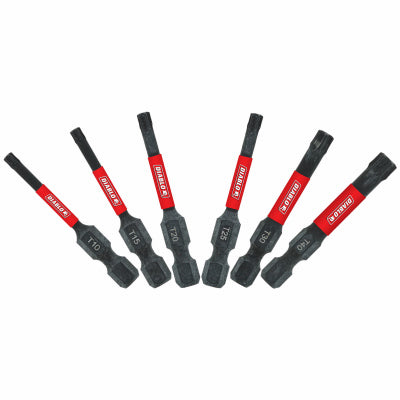 Hardware Store USA | 6PC 2'' Torx Bit Set