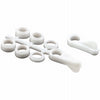 Hardware Store USA | 4PK WHT Screen Clip