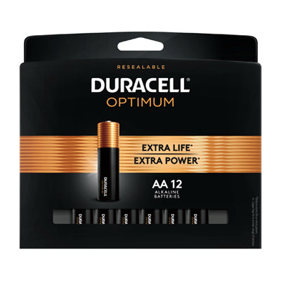 Hardware store usa |  DURA OPT12PK AA Battery | 32580 | DURACELL DISTRIBUTING NC