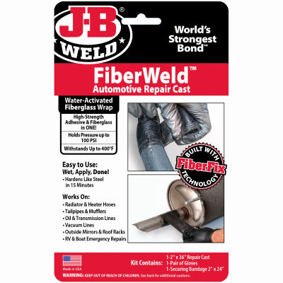 Hardware store usa |  FiberWeld Auto Cast | 38237 | J-B WELD CO