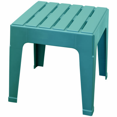 Hardware Store USA | Teal Stack Table