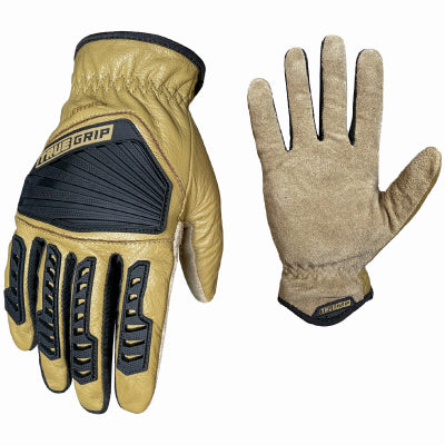LG LTHR Hyb Imp Gloves