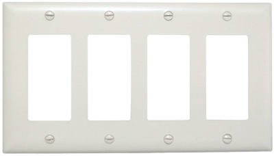 Hardware store usa |  WHT 4G 4Deco Wall Plate | TP264WCC10 | PASS & SEYMOUR