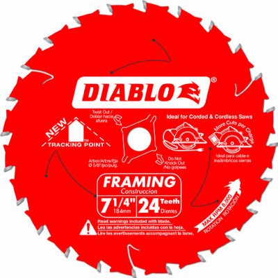 Hardware store usa |  7-1/4x24T Diablo Blade | D0724X | FREUD