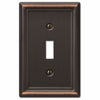 Hardware Store USA | 1T Aged BRZ Wall Plate