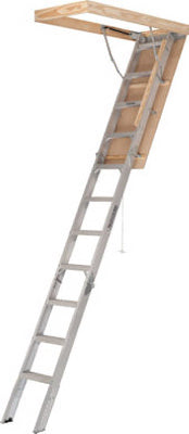 Hardware store usa |  25.5x54ALU Attic Ladder | AA2510 | LOUISVILLE LADDER
