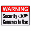 Hardware store usa |  4x6 Security Cam Sign | 843336 | HILLMAN FASTENERS